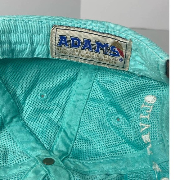 TEXAS FLAG Hat Green ADAMS Adjustable - Picture 4 of 5